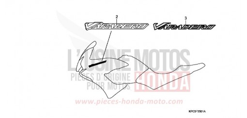 MARQUE (XL125V7/8) XL125V8 de 2008